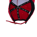 Boné Destroyed New York City - Cor Vermelho  Logo Preto