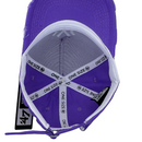 Boné Destroyed New York Yankees - Cor Roxa  Logo Branco