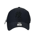 Boné Casual New York Yankees - Cor Preto  Logo Preto