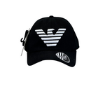 Boné Urbano Cavalera BIG - Cor Preto  Logo Branco