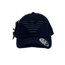 Boné Urbano Cavalera BIG - Cor Azul Escuro  Logo Azul