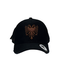 Boné Destroyed Cavalera BIG - Cor Preto  Logo Marrom