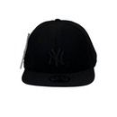 Boné Aba Reta New York Yankees - Cor Preto  Logo Preto