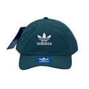 Boné Casual Adidas Basics - Cor Ciano  Logo Branco