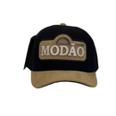 Boné Trucker Agro MODÃO - Cor Preto  Logo Marrom