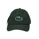 Boné Casual Lacoste Medium - Cor Verde Militar  Logo Original