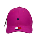 Boné Urbano Tommy Hilfiger Basic - Cor Rosa Choque  Logo Oficial