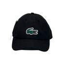 Boné Casual Lacoste Medium - Cor Preto  Logo Original