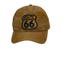 Boné Rock Route 66 - Jeans Bege  Logo Original