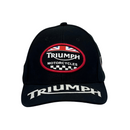 Boné Casual Triumph  - Cor Preto  Logo Oficial