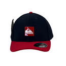 Boné Urbano QuikSilver Premium - Cor Preto  Logo Vermelho