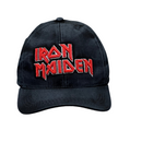 Boné Rock Iron Maiden - Jeans  Logo Vermelho