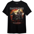 Camiseta Manga Curta Iron Maiden - Death On The Road