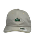 Boné Casual Lacoste Basic - Cor Bege  Logo Oficial