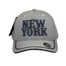 Boné Urbano New York - Cor Marrom  Logo Preto