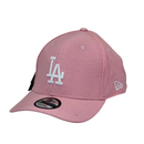 Boné Urbano Los Angeles LA - Cor Rosa  Logo Branco