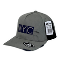 Boné Destroyed New York City - Cor Cinza  Logo Original