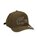 Boné Urbano Lacoste BIG - Cor Marrom  Logo Transparente