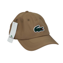 Boné  Casual Lacoste Medium - Cor Marrom  Logo Original