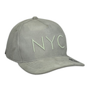 Boné Urbano New York City - Camurça  Logo Branco