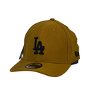 Boné Urbano Los Angeles LA - Cor Mostarda  Logo Preto