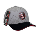 Boné Urbano Francesco Bagnaia - Cor Cinza  Logo Oficial