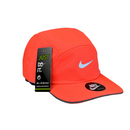 Boné Casual Nike Basic Two - Cor Laranja  Logo Cinza