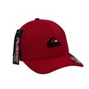 Boné Fitted QuikSilver Basic - Cor Vermelho  Logo Preto