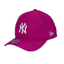 Boné Urbano New York Yankees - Cor Rosa  Logo Branco