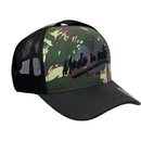 Boné Trucker Made In Mato - Cor Camuflado  Logo Oficial