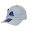 Boné Casual Adidas Sport - Cor Branco  Logo Azul