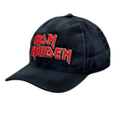 Boné Rock Iron Maiden - Jeans  Logo Vermelho