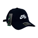 Boné Urbano Nike Air - Cor Preto  Logo Branco