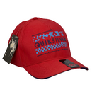 Boné Urbano QuikSilver Grife  - Cor Vermelho  Logo Oficial