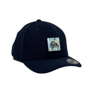 Boné Fitted QuikSilver Beach - Cor Azul Escuro  Logo Original