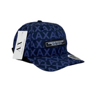 Boné Casual Emporio Armani Milano NY - Cor Azul Escuro  Logo Original