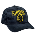 Boné Rock Nirvana - Jeans  Logo Amarelo