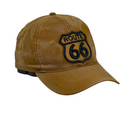 Boné Rock Route 66 - Jeans Bege  Logo Original