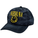 Boné Rock Nirvana - Jeans  Logo Amarelo