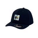 Boné Fitted QuikSilver Beach - Cor Azul Escuro  Logo Original
