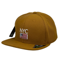 Boné Aba Reta New York City - Cor Mostarda  Logo Oficial