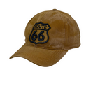 Boné Rock Route 66 - Jeans Bege  Logo Original