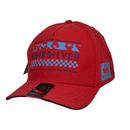 Boné Urbano QuikSilver Grife  - Cor Vermelho  Logo Oficial