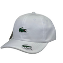 Boné Casual Lacoste Basic - Cor Branco  Logo Oficial