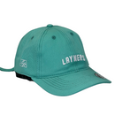 Boné Casual Layners - Cor Ciano  Logo Branco