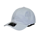 Boné Casual Nike Basics - Cor Branco  Logo Cinza