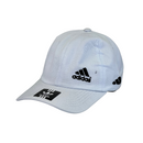 Boné Casual Adidas Basics 3 - Cor Branco  Logo Preto