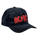 Boné Rock ACDC - Jeans  Logo Vermelho