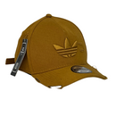 Boné Destroyed Adidas BIG - Cor Mostarda  Logo Mostarda