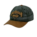 Boné Rock Harley Davidson Green - Jeans Verde  Logo Original